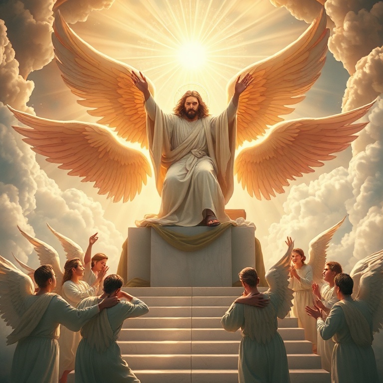 1) Cristo Superior aos Anjos
