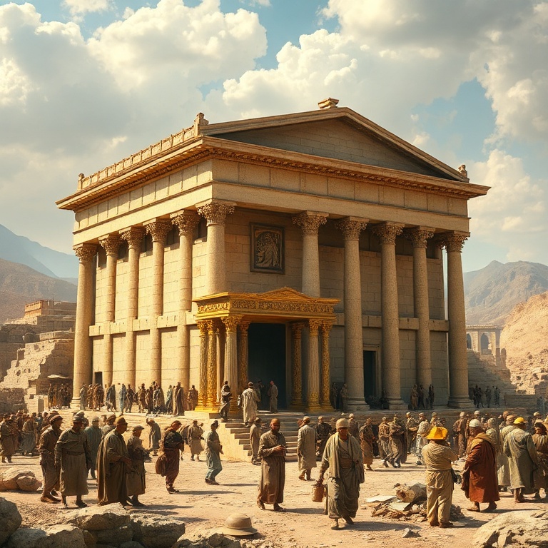 2) A Construção do Templo